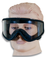 Gafas protección Air soft grandes color negro