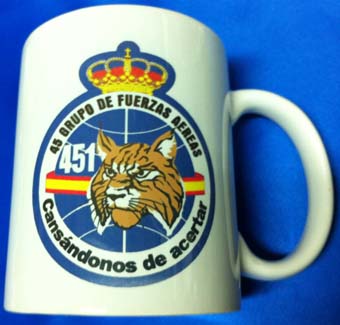 Taza Grupo de Fuerzas Aéreas 451 Escuadrón