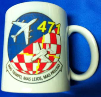 Taza Grupo Mixto de Fuerzas Aéreas  471 Escuadrón