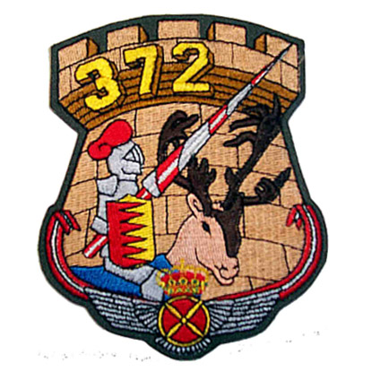 Escudo bordado Escuadrón 372