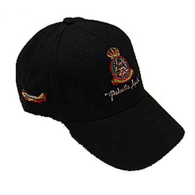 Gorra bordada PATRULLA ÁGUILA color negro