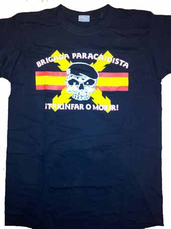 Camiseta Brigada Paracaidista TRIUNFAR O MORIR