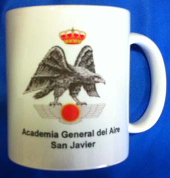 Taza Academia General del Aire (A.G.A.)