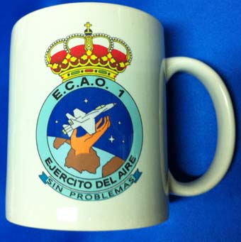 Taza Escuela de Circulación Aérea Operativa de Madrid ECAO1