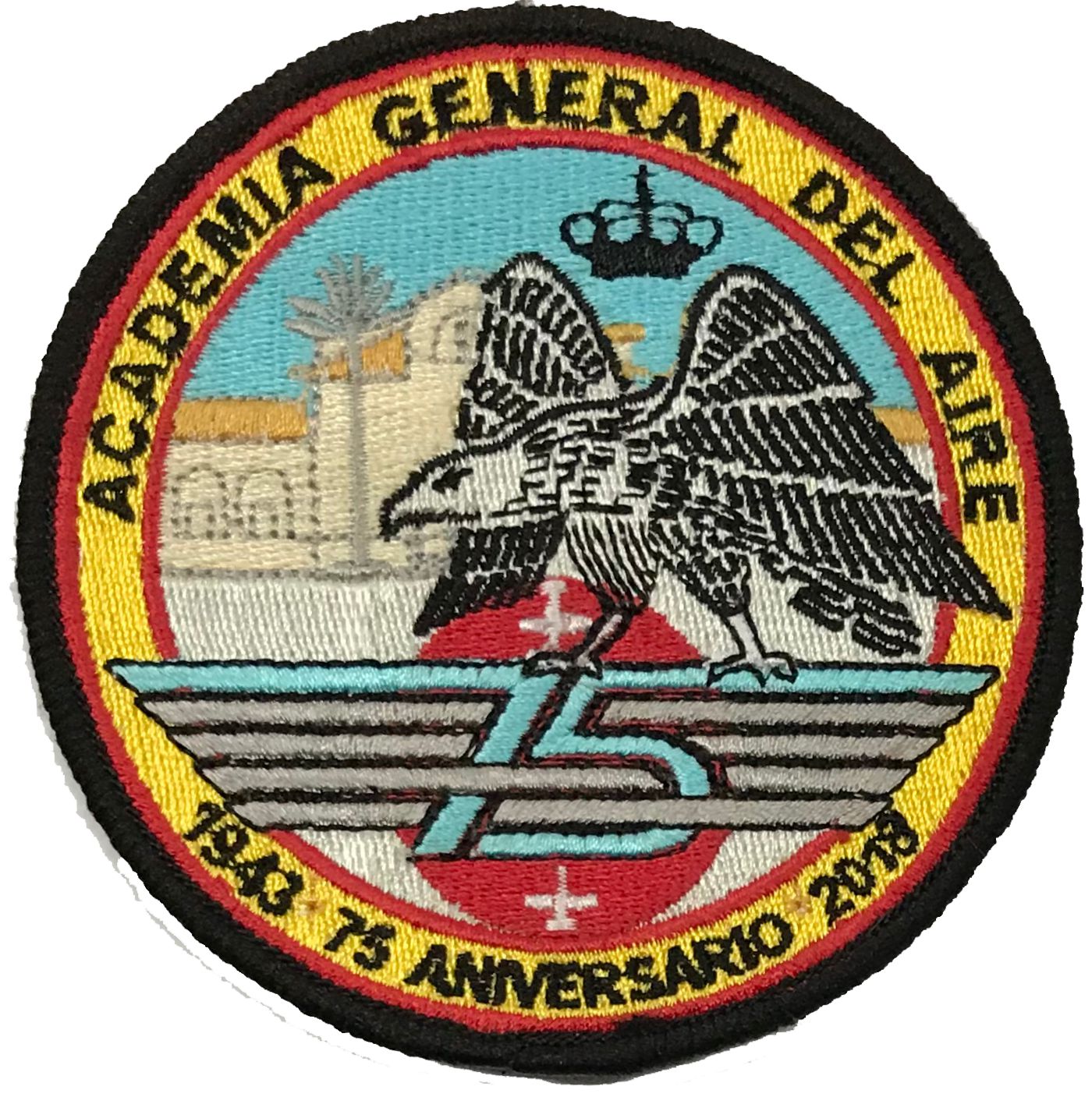 Llavero chapa militar Academia General del Aire